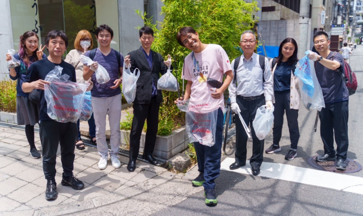 大阪で経営とゴミ拾いの講演をしてきました♪