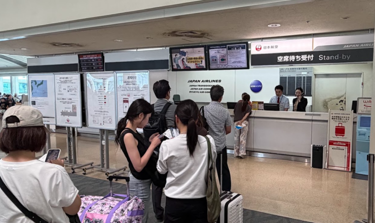 台風13号の影響で那覇空港でキャンセル待ち5時間を初体験♪
